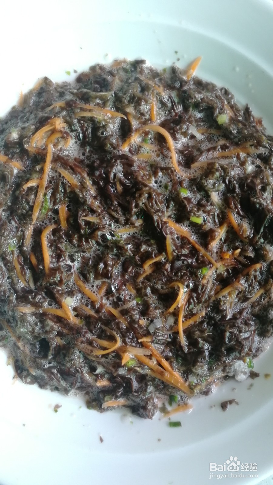 紫菜鸡蛋饼的做法