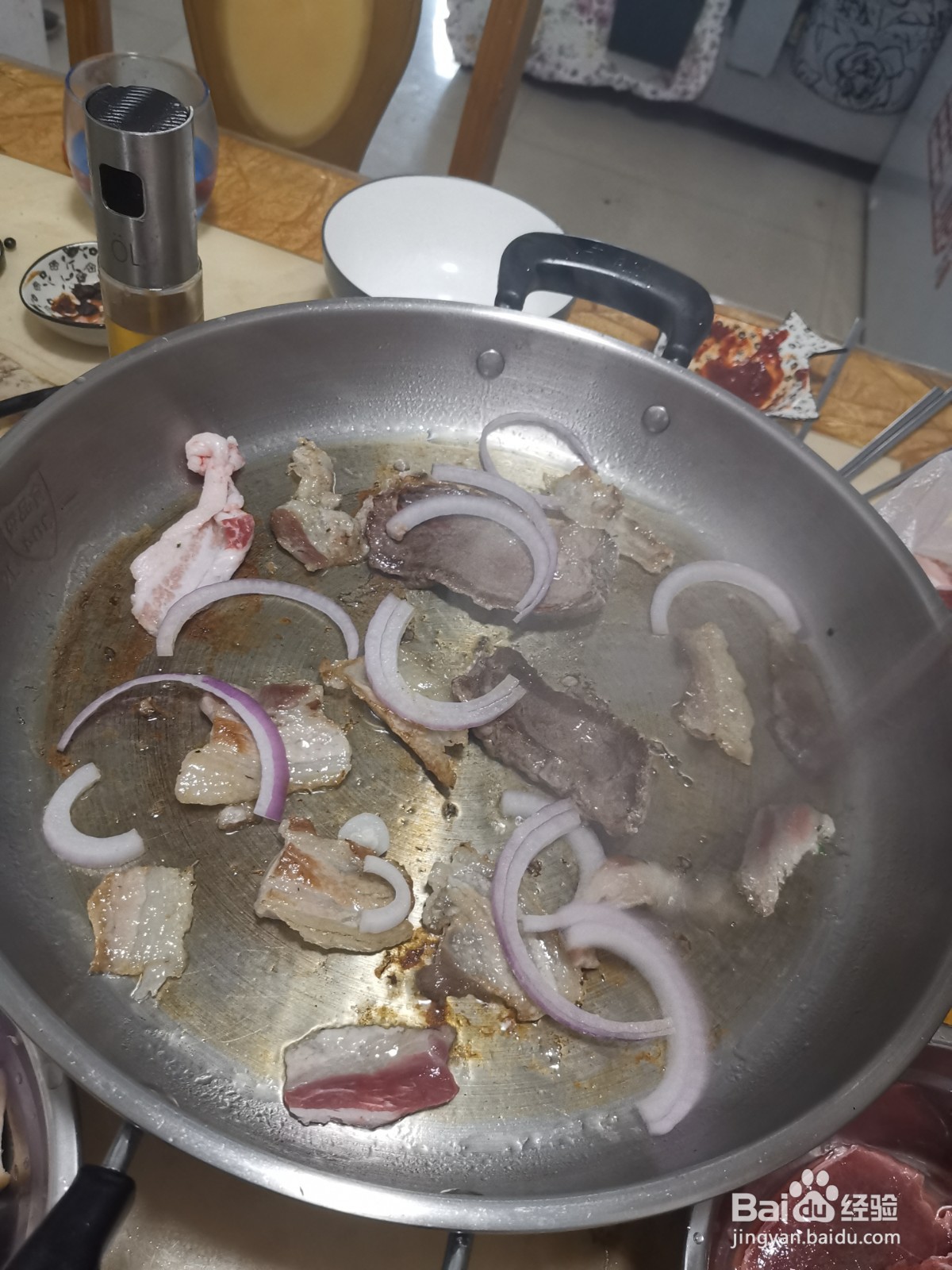 烤五花肉的吃法