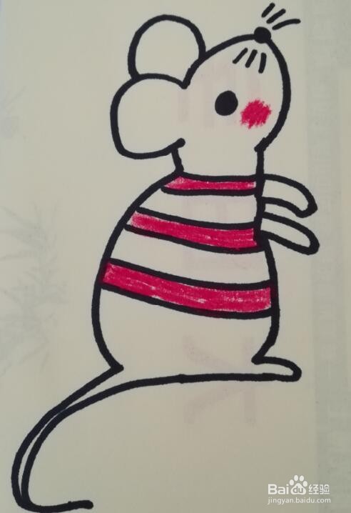 小老鼠的画法 小老鼠的简笔画