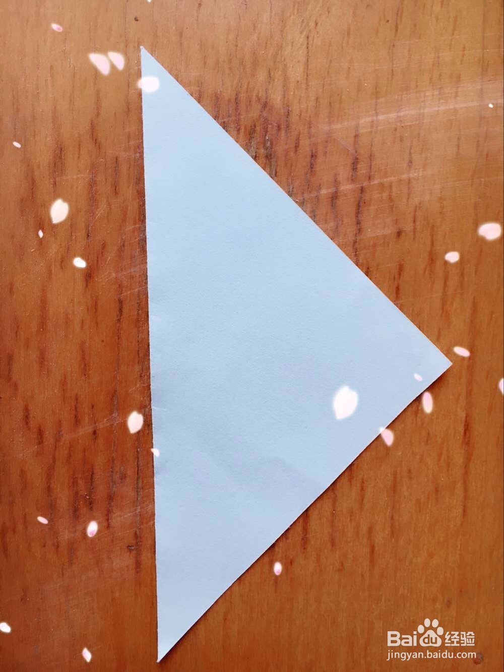 好看的樱花的折纸方法