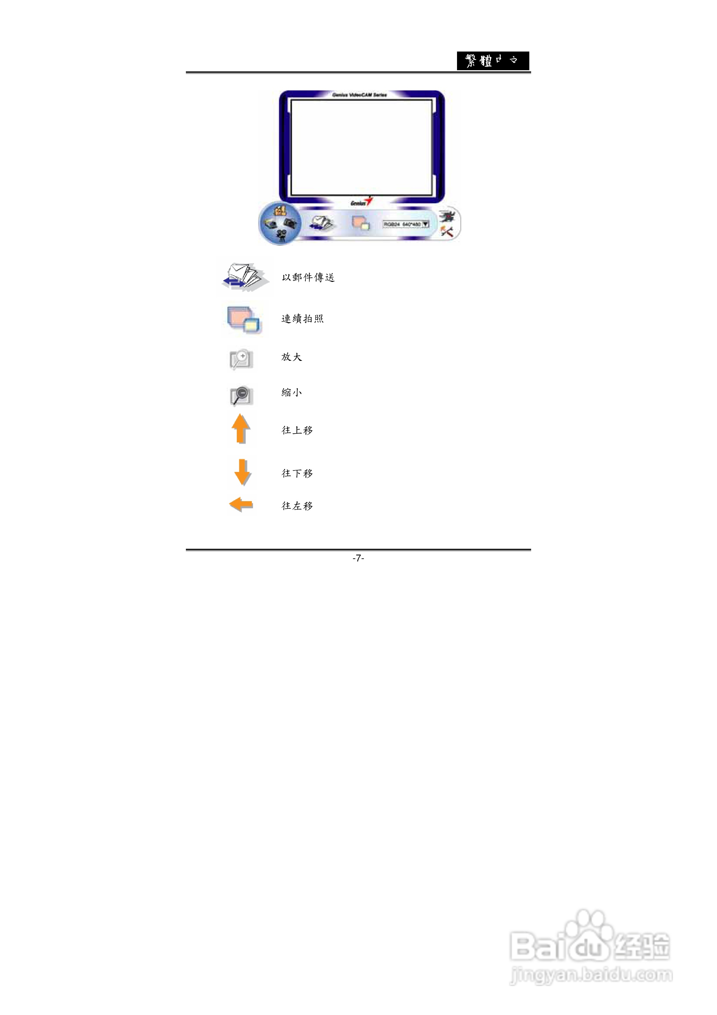 昆盈Video CAM EYE摄像头使用说明书