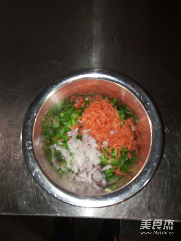 五彩蛋饼的做法