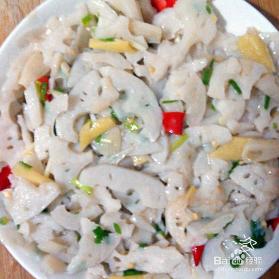 莲藕怎么做好吃—酸辣藕片