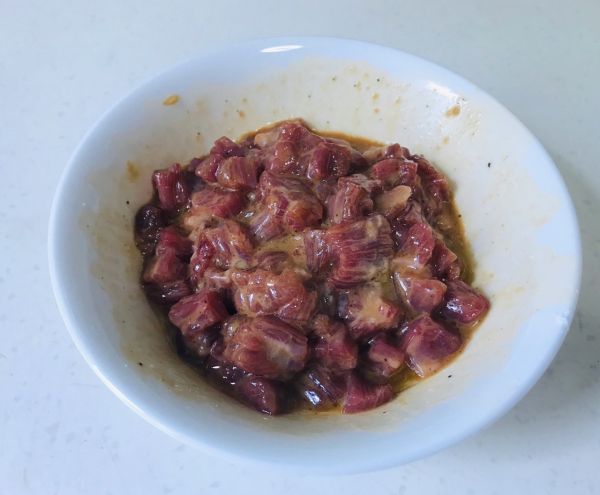 咖喱鸡肉杏鲍菇饭