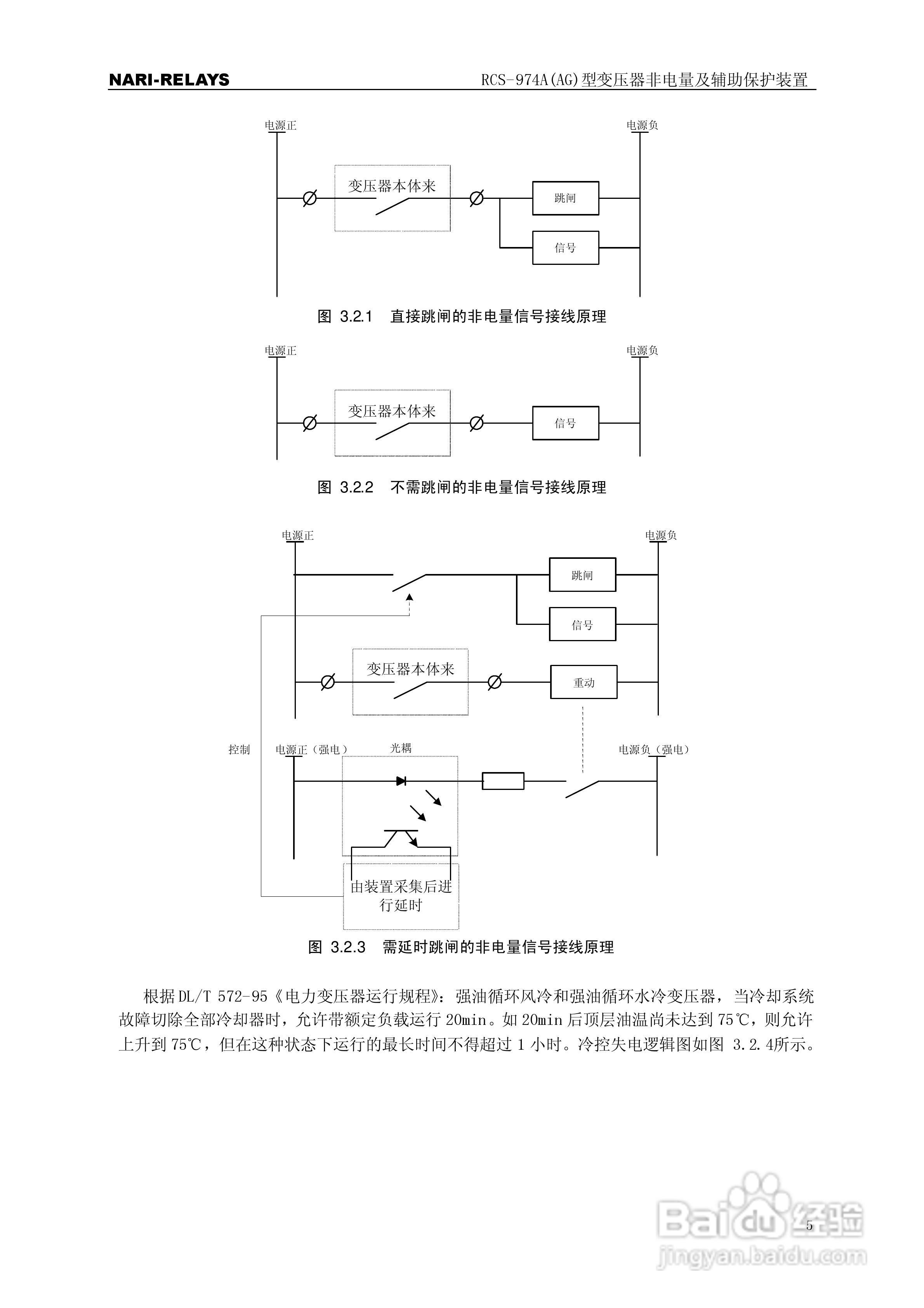 RCS-974A(AG)型变压器非电量及辅助保护装置使用说明书:[1]
