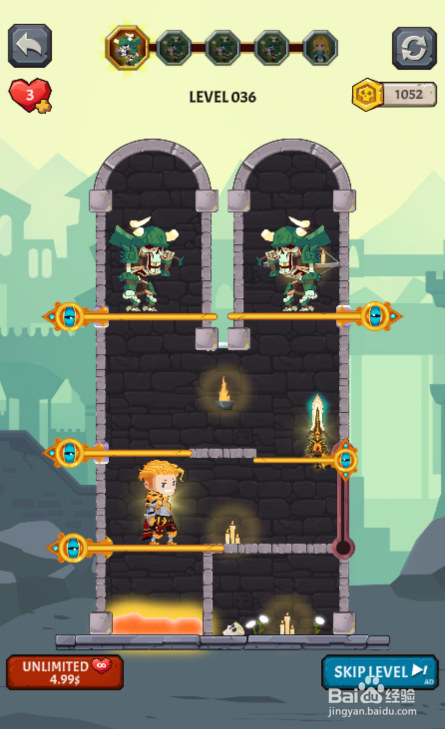 Tap Litter Fighter的LEVEL 036怎样通过