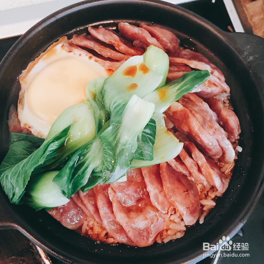 大厨教程之腊肠煲仔饭