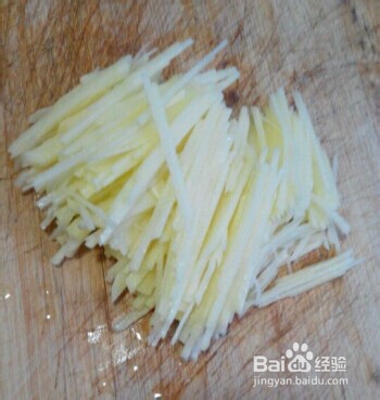 家常醋溜土豆丝的制作