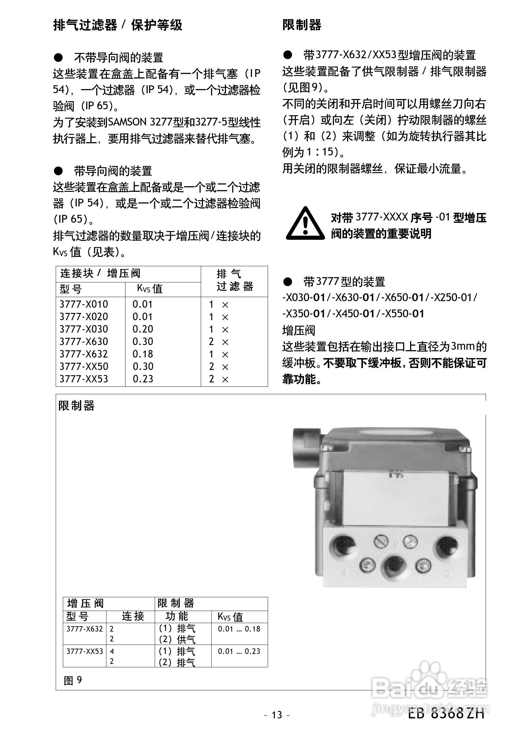 Samson 3776型限位开关中文安装维修手册:[2]