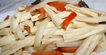 素炒腐竹怎么炒好吃