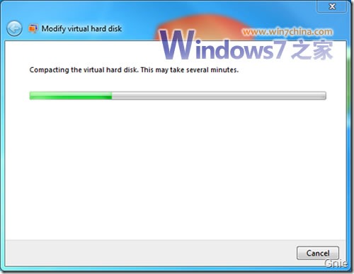 给Win7下的Windows Virtual PC虚拟机瘦身