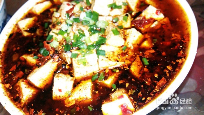 麻婆豆腐的做法