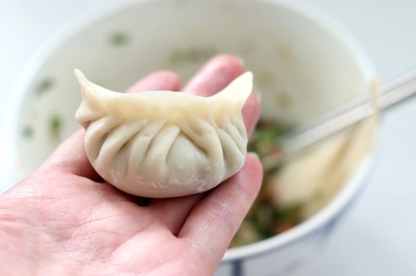 萝卜樱海米蒸饺