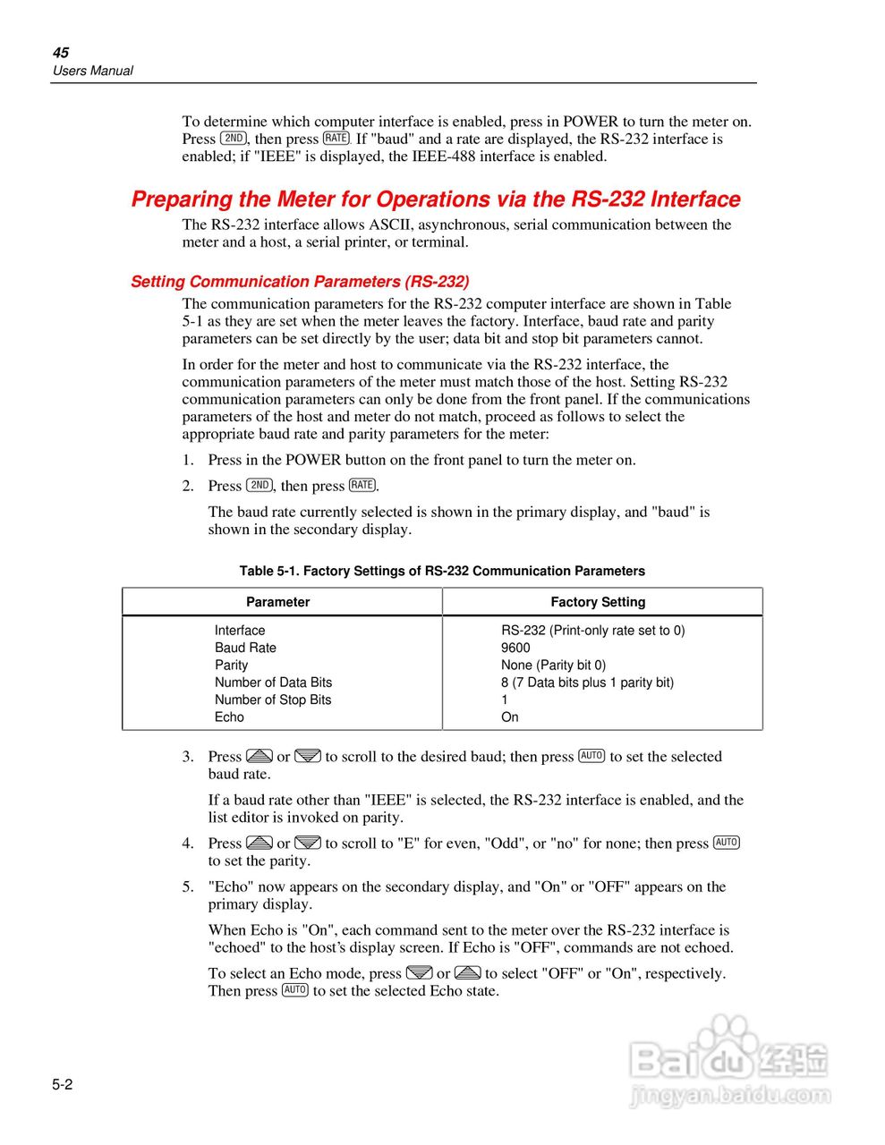 福禄克Fluke45万用表说明书:[7]
