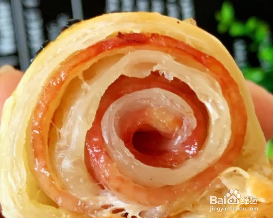 手抓饼培根卷做法