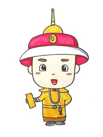 皇帝的简笔画怎么画好看
