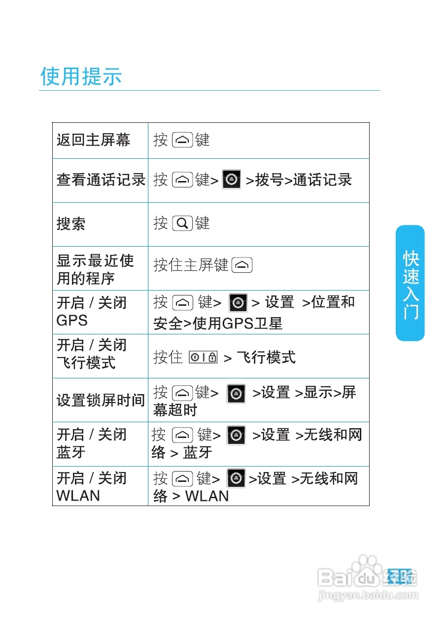 摩托罗拉XT615手机使用说明书:[3]