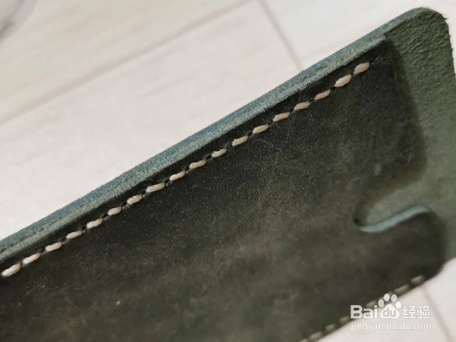 手工缝制皮革的基础缝线方法