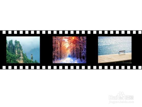 ppt怎么制作从右向左移动的胶卷动画