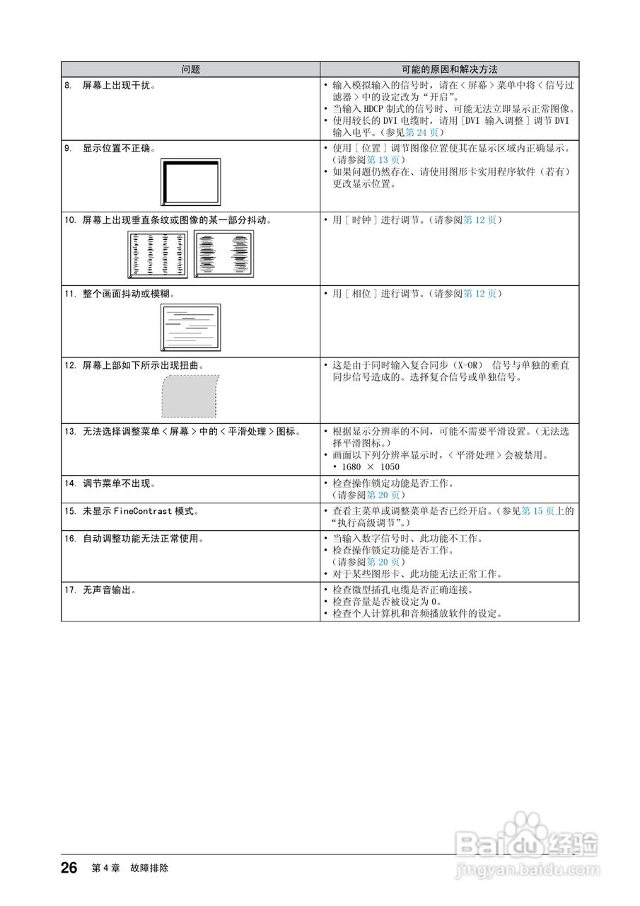 flexscan s2203w彩色液晶显示器用户手册:[3]