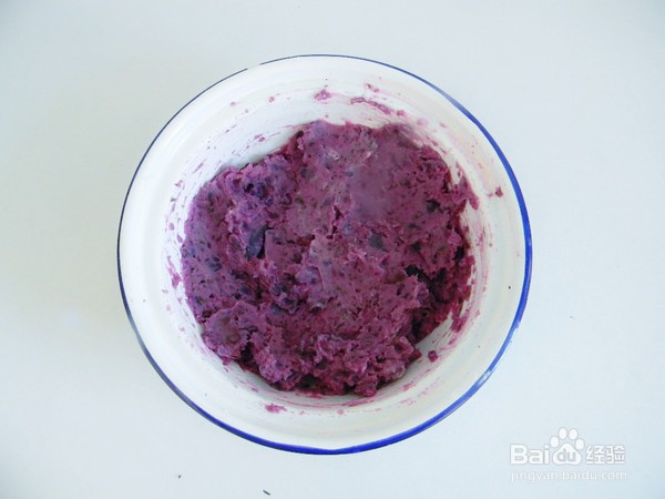 如何做紫薯面包块?