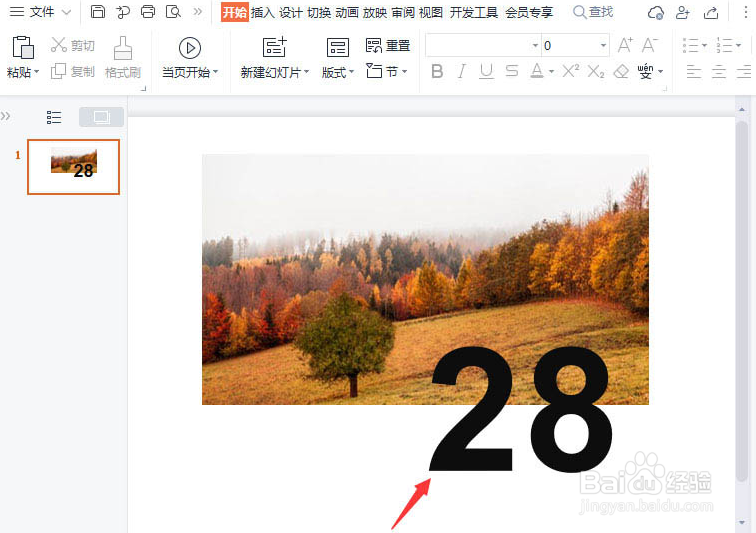 wps如何设置反白字海报