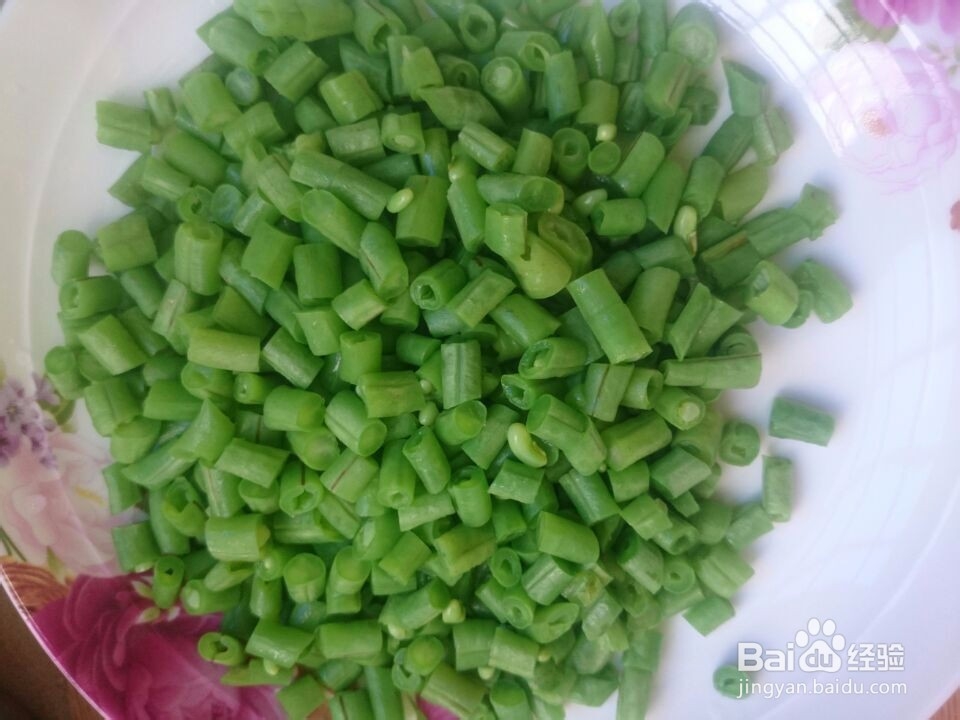 晚餐吃什么——豆角炒腊肠