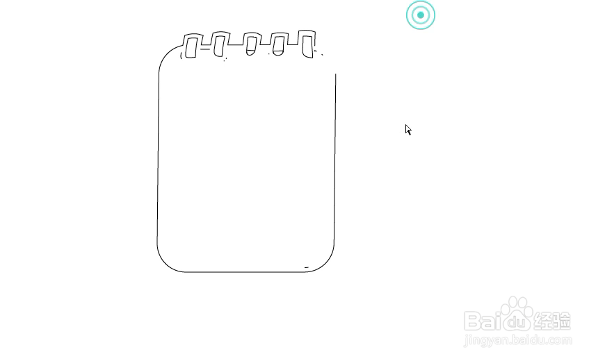 怎样在illustrator中绘制记录本小图标