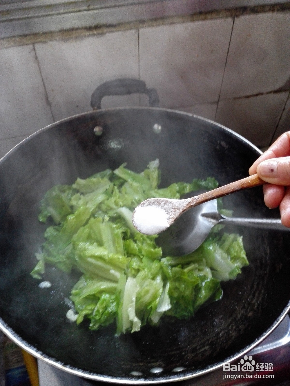 怎样素炒生菜