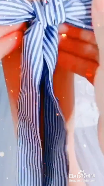 如何打一个漂亮的蝴蝶结？