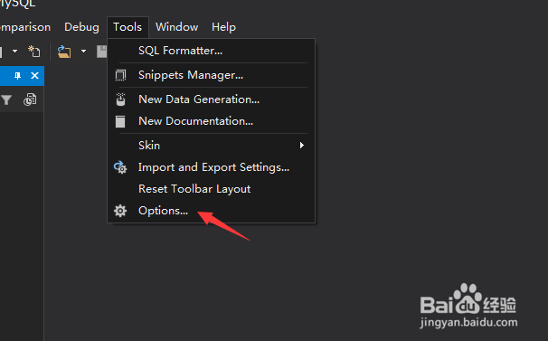 dbForge for MySQL怎么开启使用crea或replace