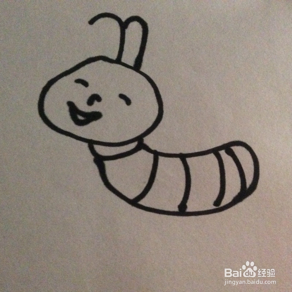 蚂蚁的简笔画技法8