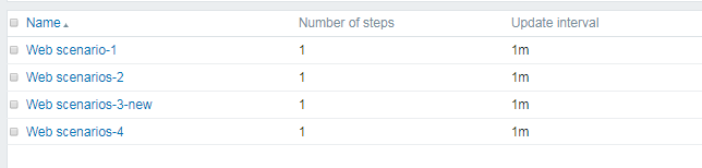 如何在zabbix的模板中克隆WEB场景？