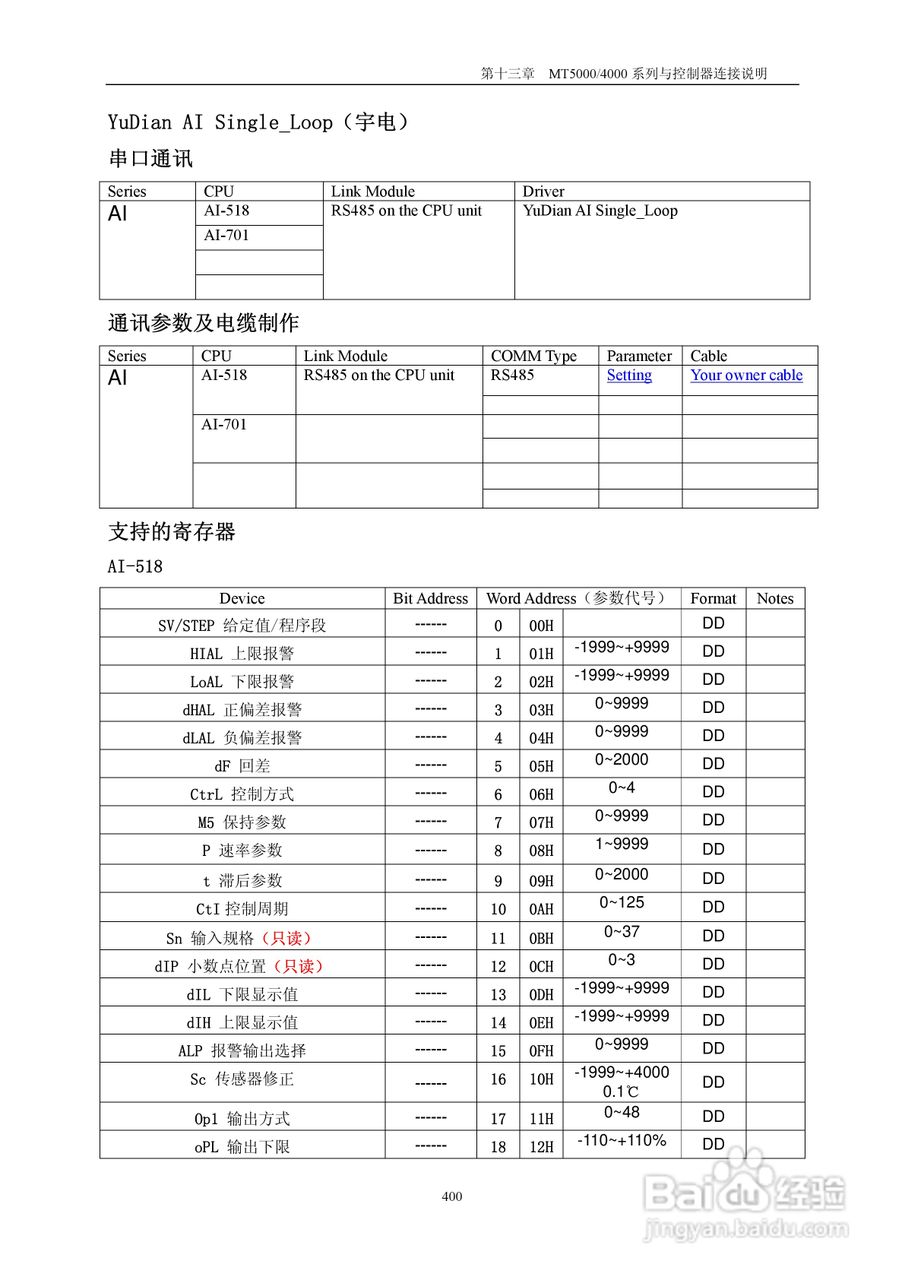 MT4000系列触摸屏使用手册:[41]
