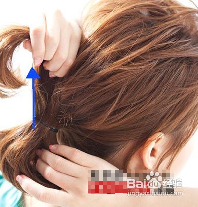 马尾发型扎法DIY清凉马尾