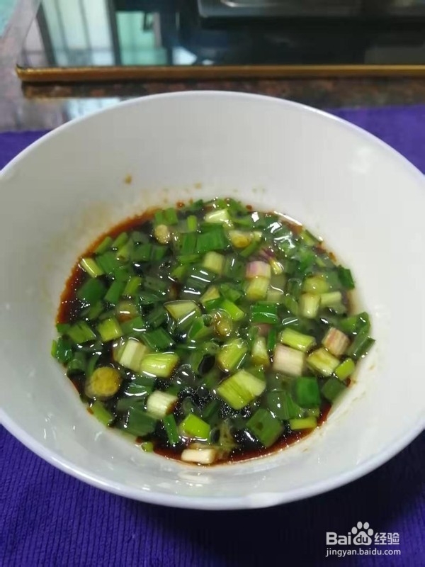 葱油面的制作方法