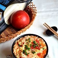 西红柿鸡汤面