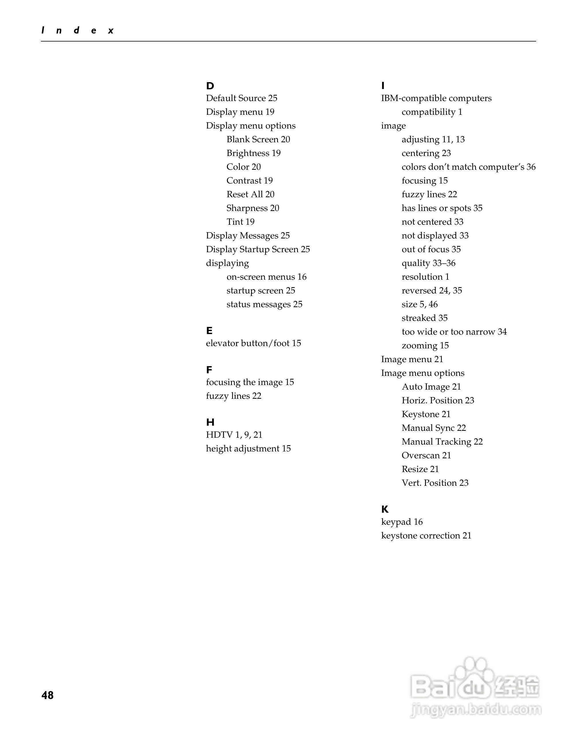 富可视 LP335投影机说明书:[6]