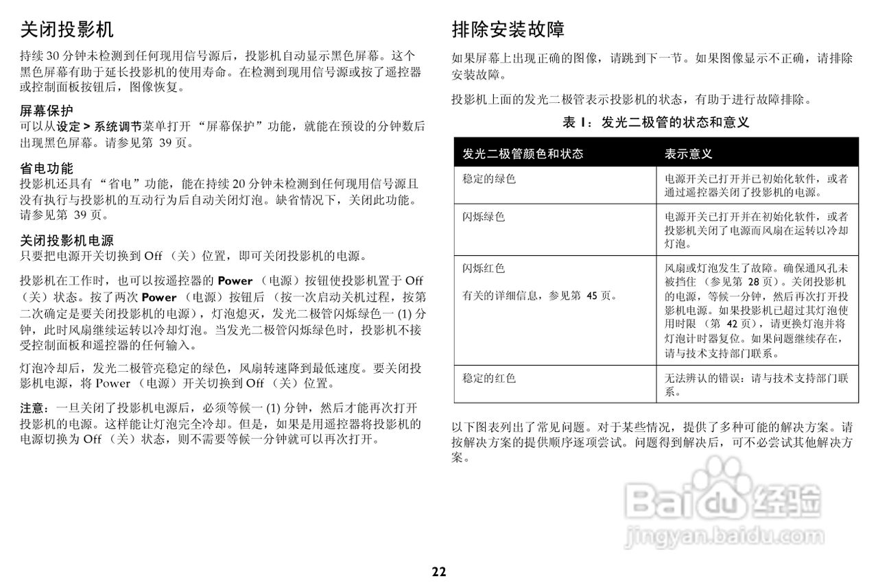 ASK Proxima C130投影机说明书:[3]