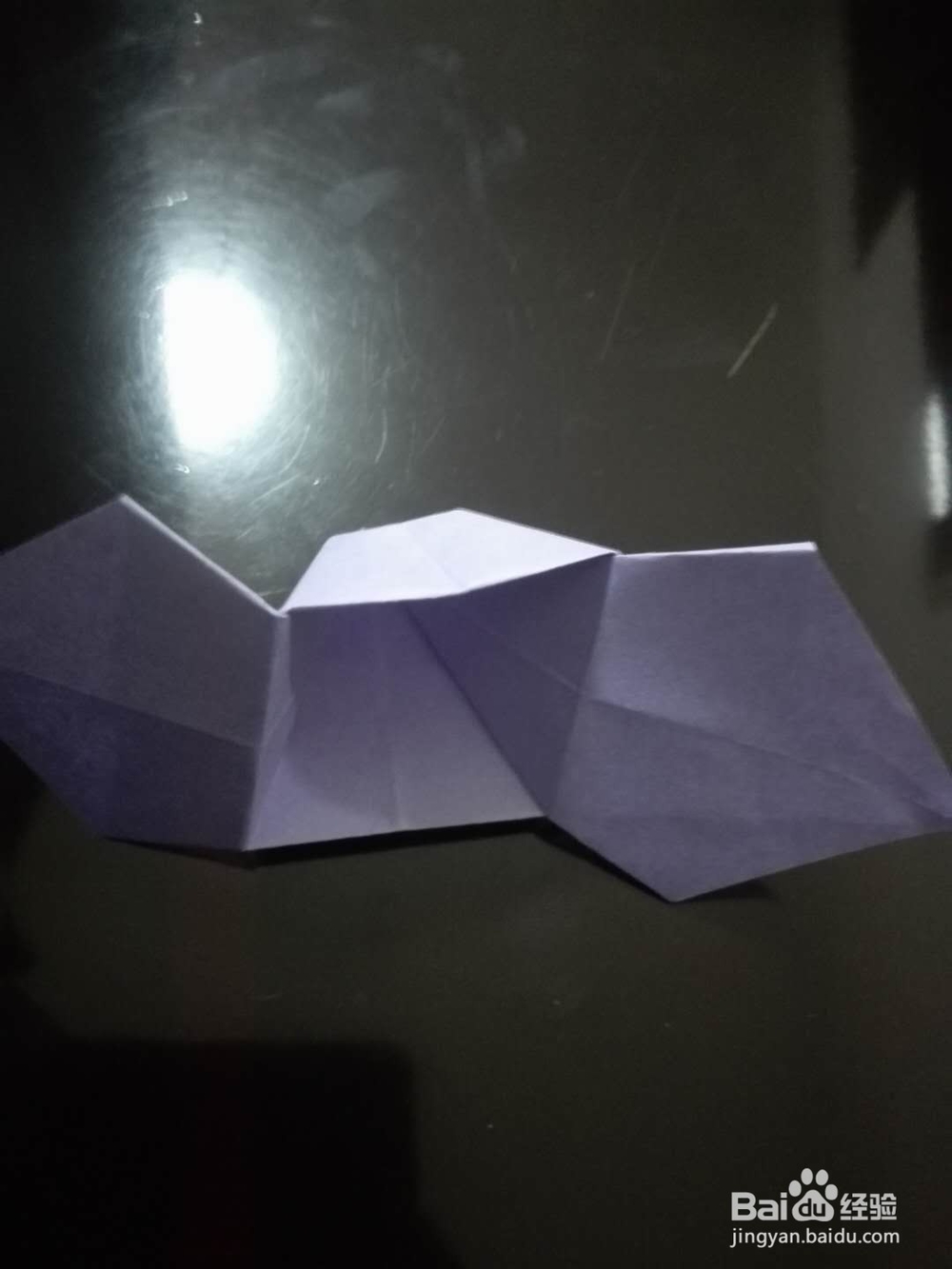 粘贴式四棱锥的折法