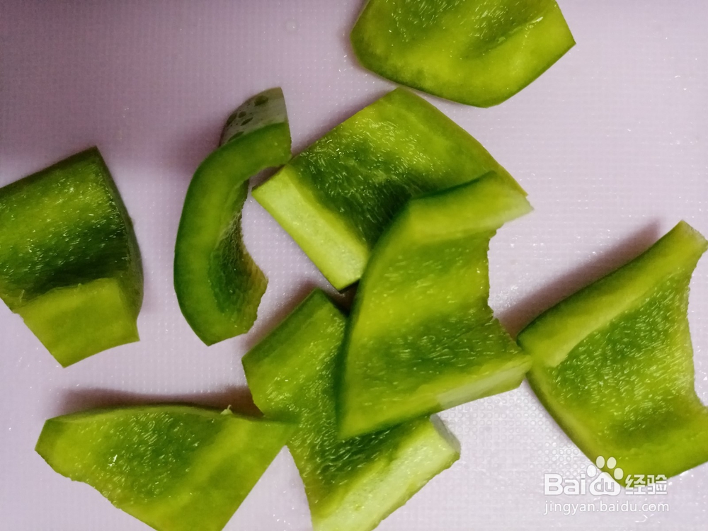 青红甜椒爆炒肥肠