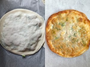 如何制作简单的饺子皮版千层肉饼