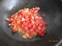 茄汁年糕蟹的做法