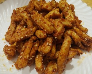 如何做孜然麻辣鸡胸肉