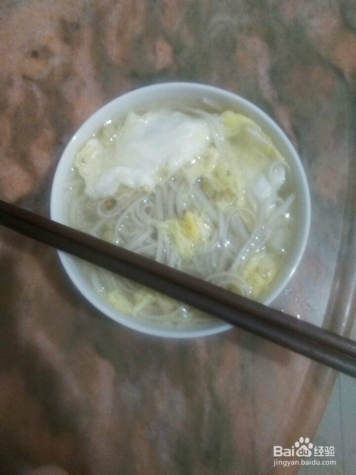 快速简单鸡蛋面