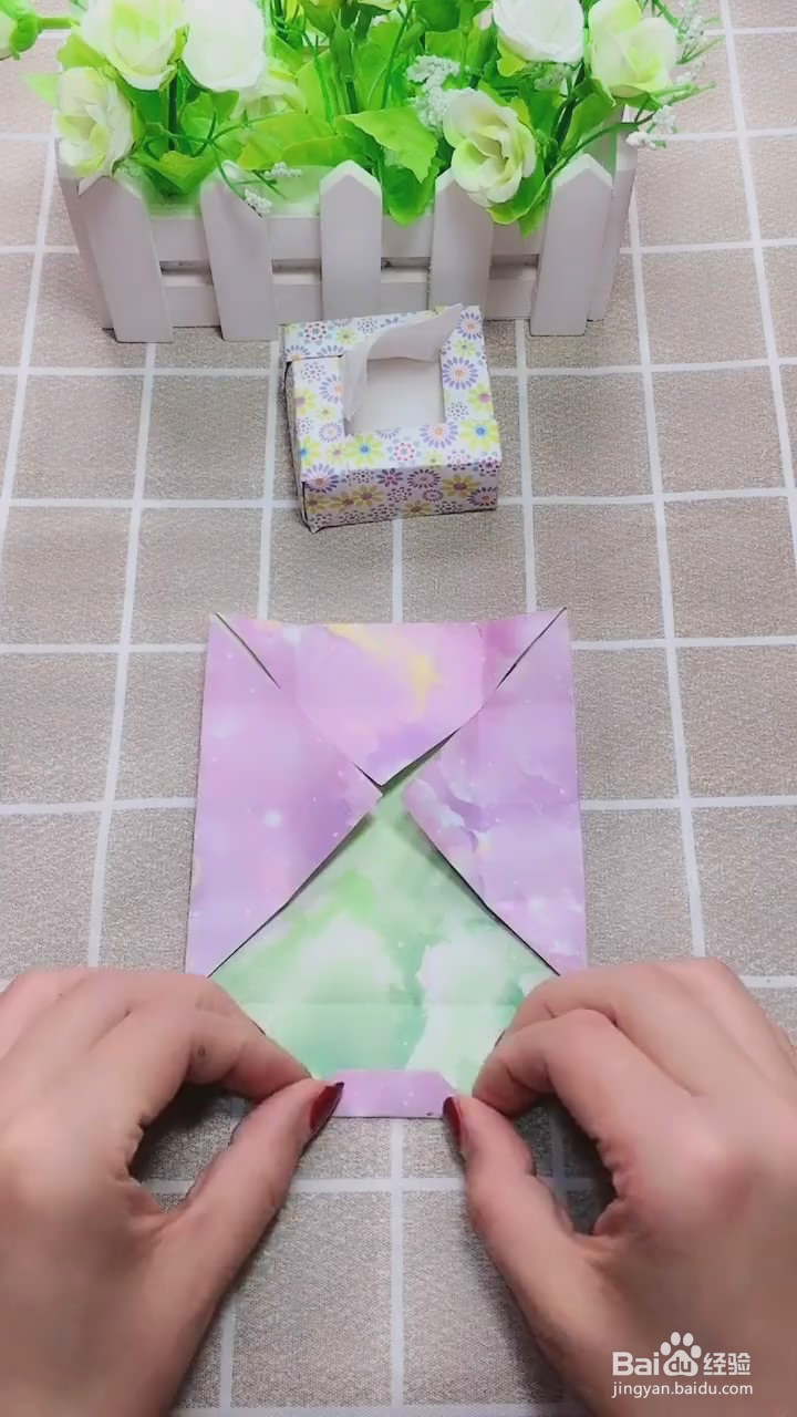 如何制作迷你抽纸盒
