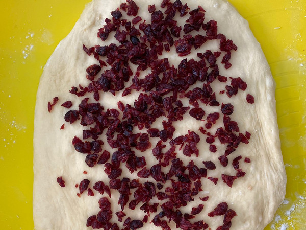 蔓越莓气泡面包