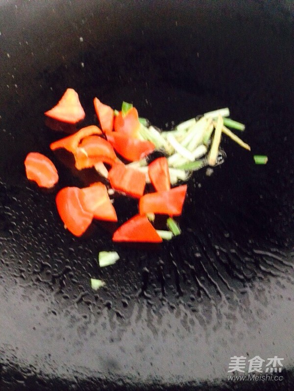 红椒菠萝炒虾仁