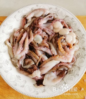 炝拌八爪鱼的做法