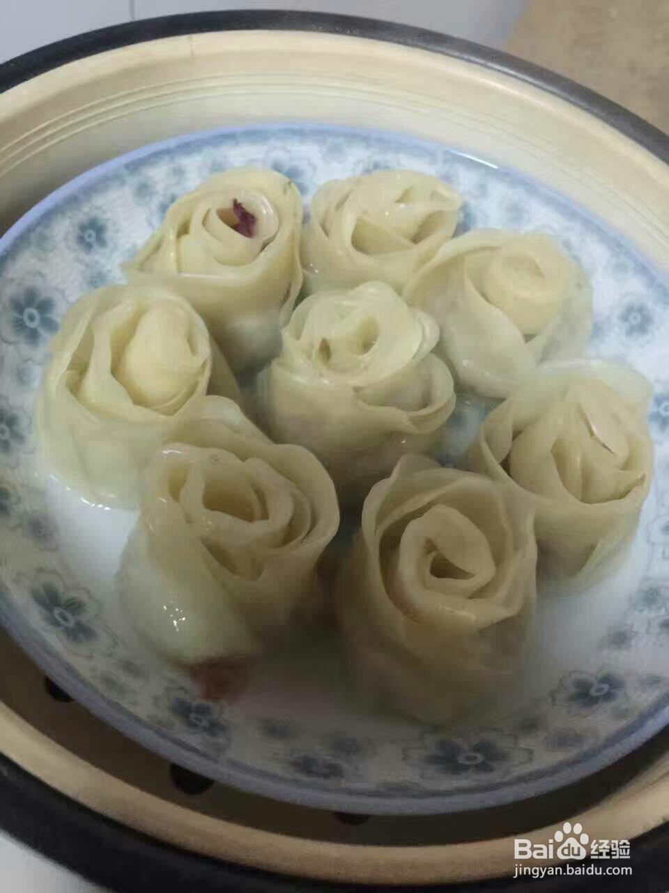 又酥又香的玫瑰花点心